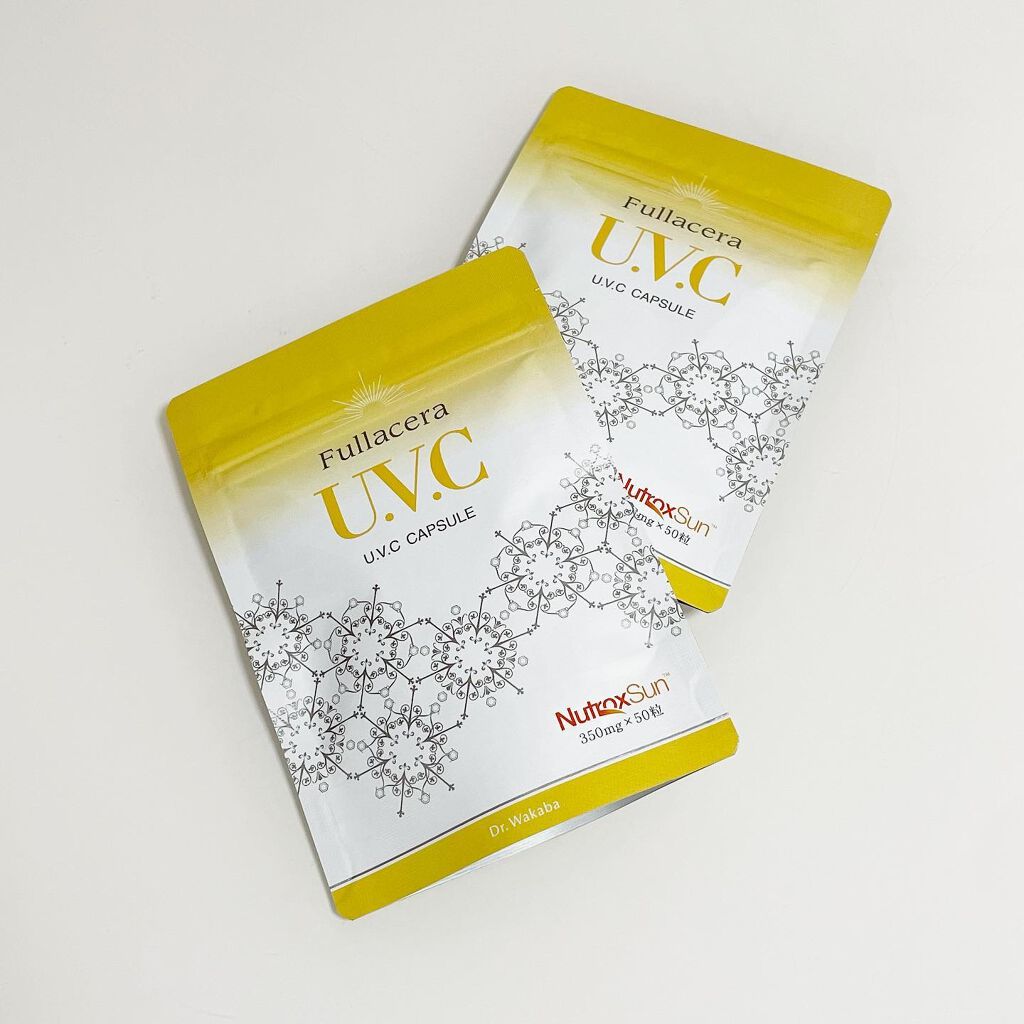 U.V.Cカプセル/フラセラ/美容サプリメントを使ったクチコミ（1枚目）