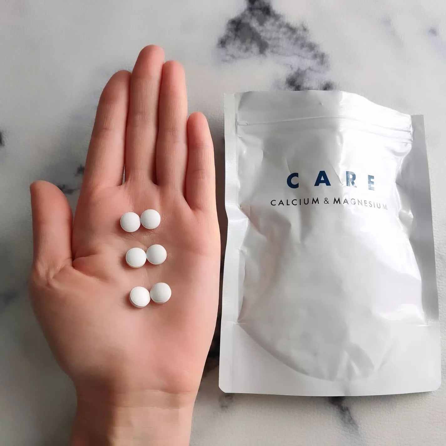 カルシウム&マグネシウム/CARE/健康サプリメントを使ったクチコミ(1枚目)