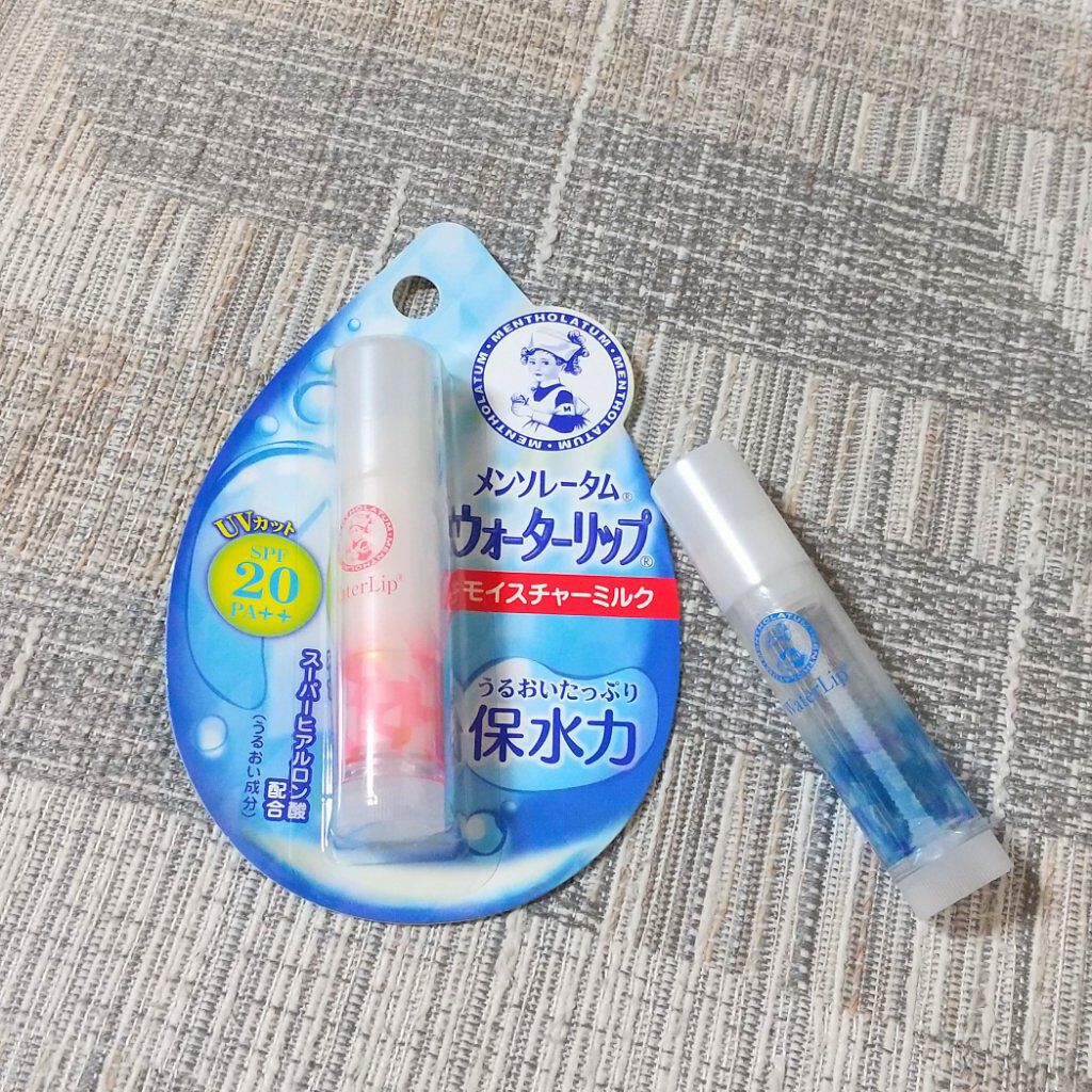 ウォーターリップ 無香料/メンソレータム/リップクリームを使ったクチコミ（3枚目）
