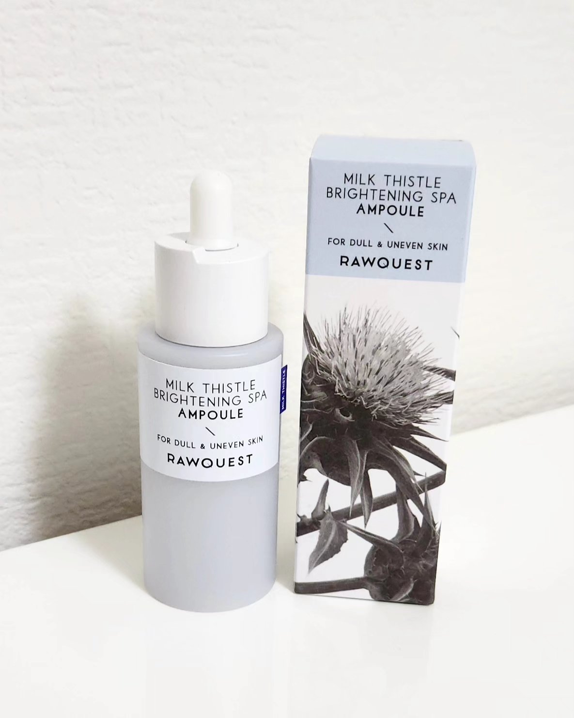 ミルクシスルブライトニングスパ アンプル/RAWQUEST/美容液を使ったクチコミ（1枚目）