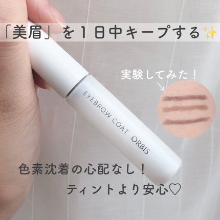 アイブローコート/オルビス/アイブロウコートを使ったクチコミ(1枚目)