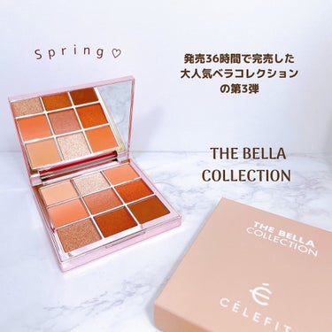 The Bella collection eyeshadow palette/CELEFIT/パウダーアイシャドウを使ったクチコミ（1枚目）