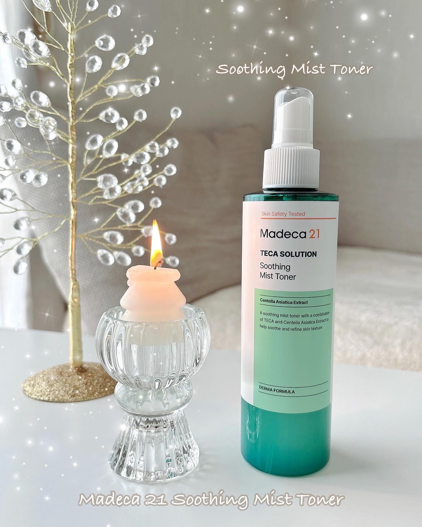 テカソルーションスージングミストトナー/Madeca21/ミスト状化粧水を使ったクチコミ（1枚目）