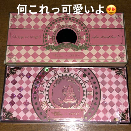 アリスドリームランドシリーズ 12色アイシャドウパレット(ZEESEA×大英博物館)/ZEESEA/アイシャドウパレットを使ったクチコミ(1枚目)