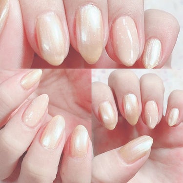 ネイルホリック Sheer pearl color/ネイルホリック/マニキュアを使ったクチコミ（3枚目）