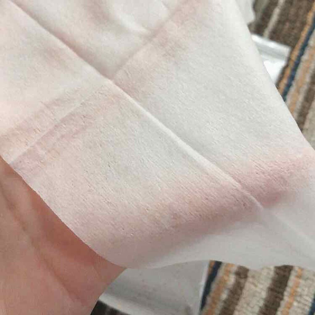 メイクの上からリフレッシュシート/ビオレ/フェイスシートを使ったクチコミ(2枚目)