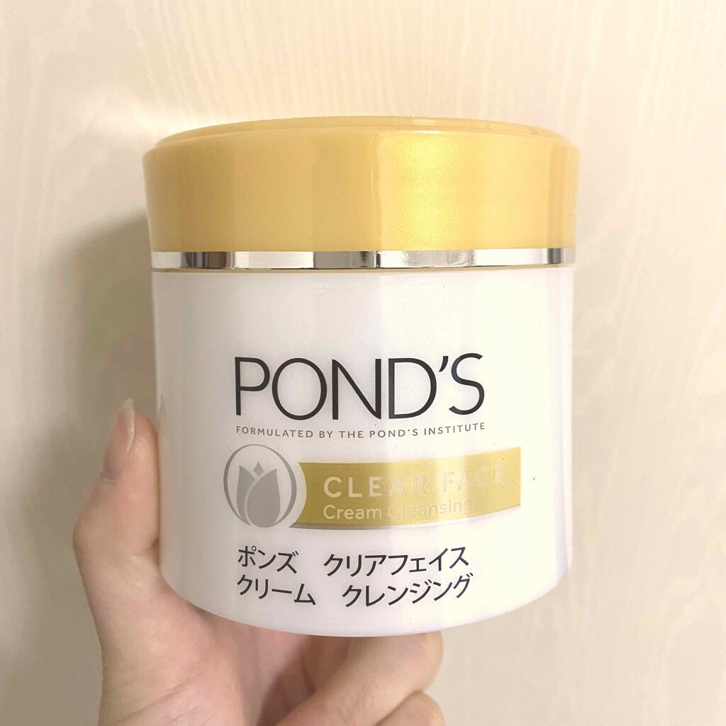 クリアフェイス クリームクレンジング/POND'S/クレンジングクリームを使ったクチコミ（2枚目）