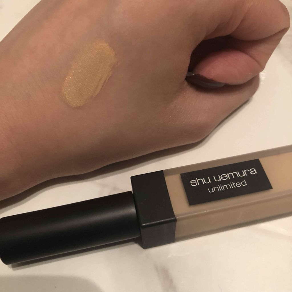 アンリミテッド コンシーラー 7リッチプラス/shu uemura/リキッドコンシーラーを使ったクチコミ（2枚目）