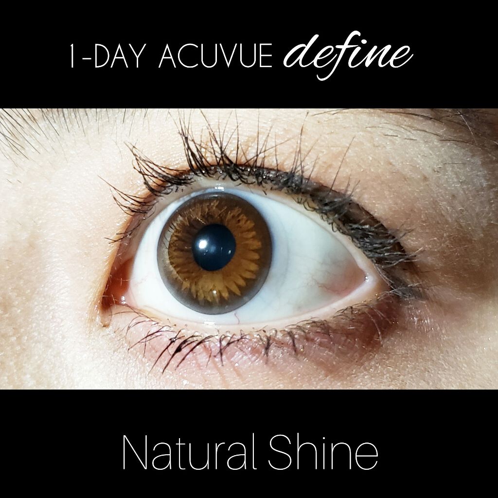 ワンデーアキュビュー®ディファイン®モイスト®/アキュビュー® ディファイン®/ワンデー(1DAY)カラコンを使ったクチコミ(1枚目)