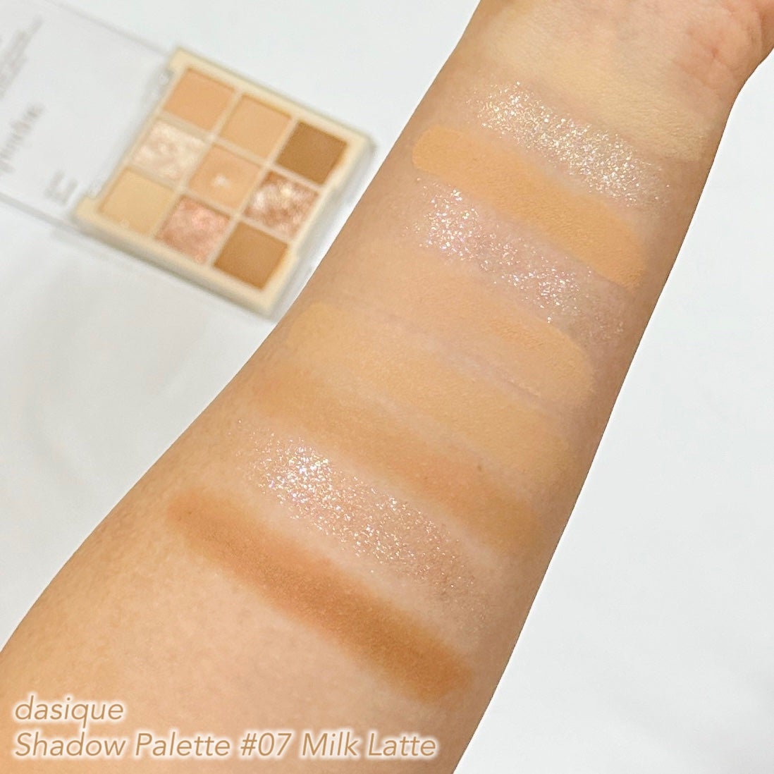 シャドウパレット/dasique/アイシャドウパレットを使ったクチコミ(2枚目)