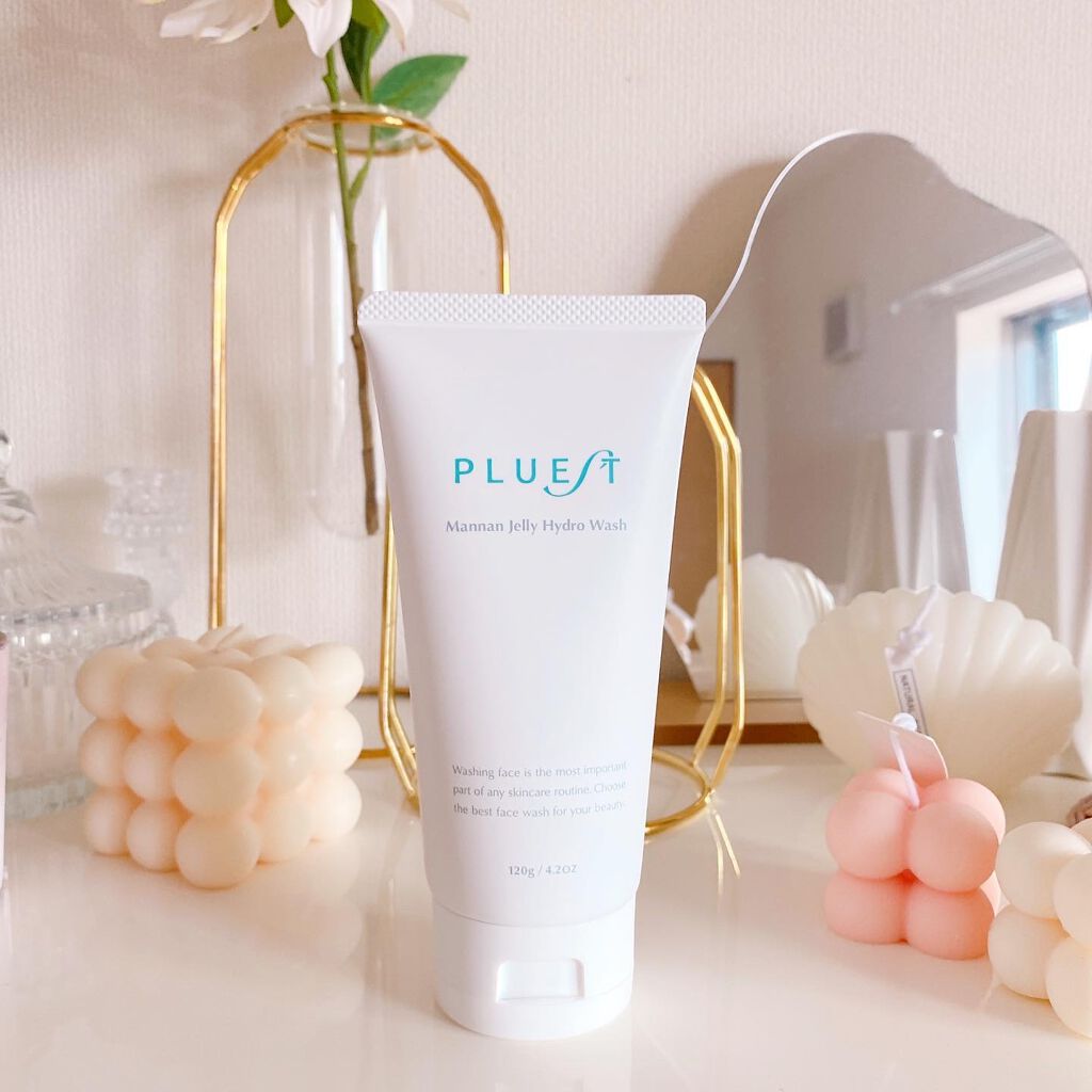 マンナンジェリーハイドロウォッシュ/PLUEST/洗顔料を使ったクチコミ（3枚目）