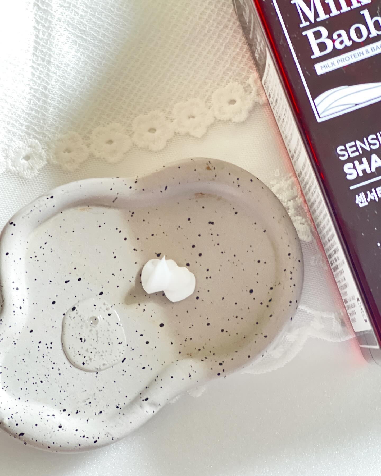 センシティブ シャンプー / トリートメント ダマスクローズ/ミルクバオバブ/市販シャンプーを使ったクチコミ（3枚目）