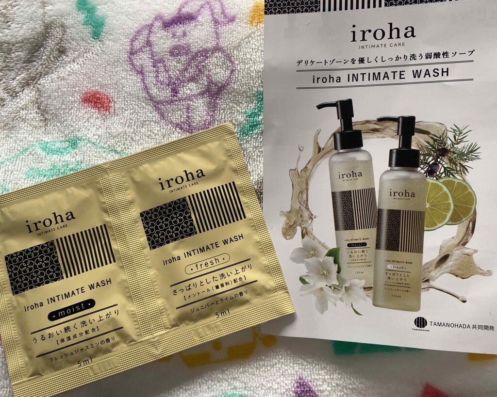 イロハ インティメートウォッシュ フレッシュ/iroha INTIMATE CARE/デリケートゾーンケアを使ったクチコミ(1枚目)
