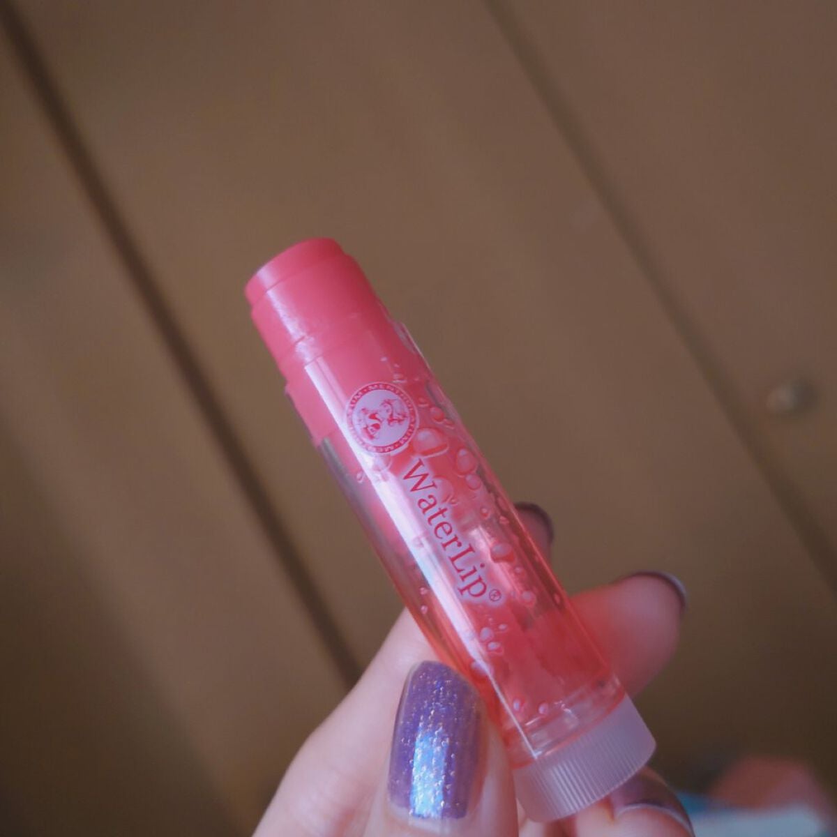 ウォーターリップ ほんのり色つき/メンソレータム/リップクリームを使ったクチコミ(1枚目)