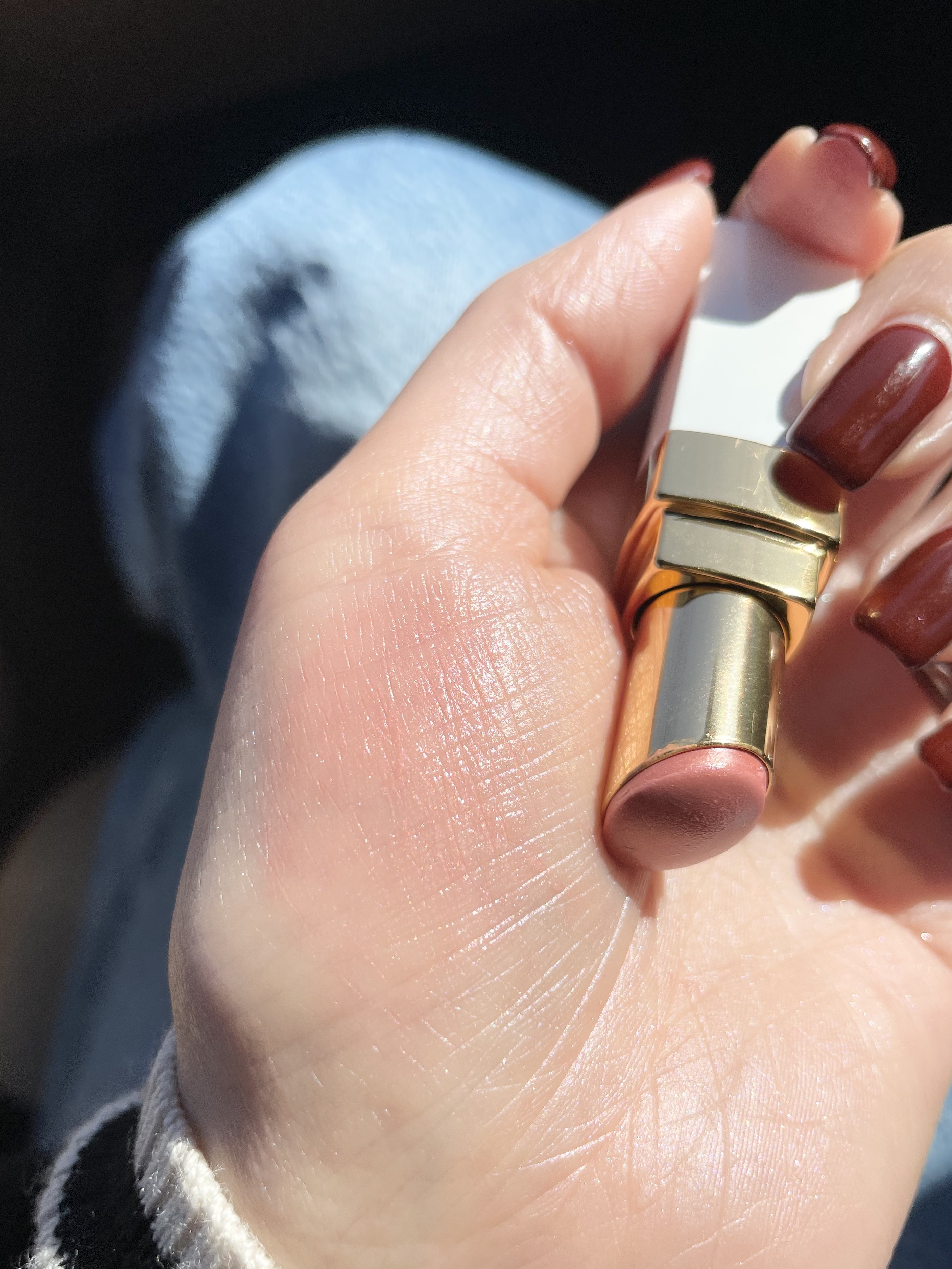 シャネル ルージュ ココ ボーム 928 ピンク ディライト/CHANEL/口紅を使ったクチコミ（2枚目）