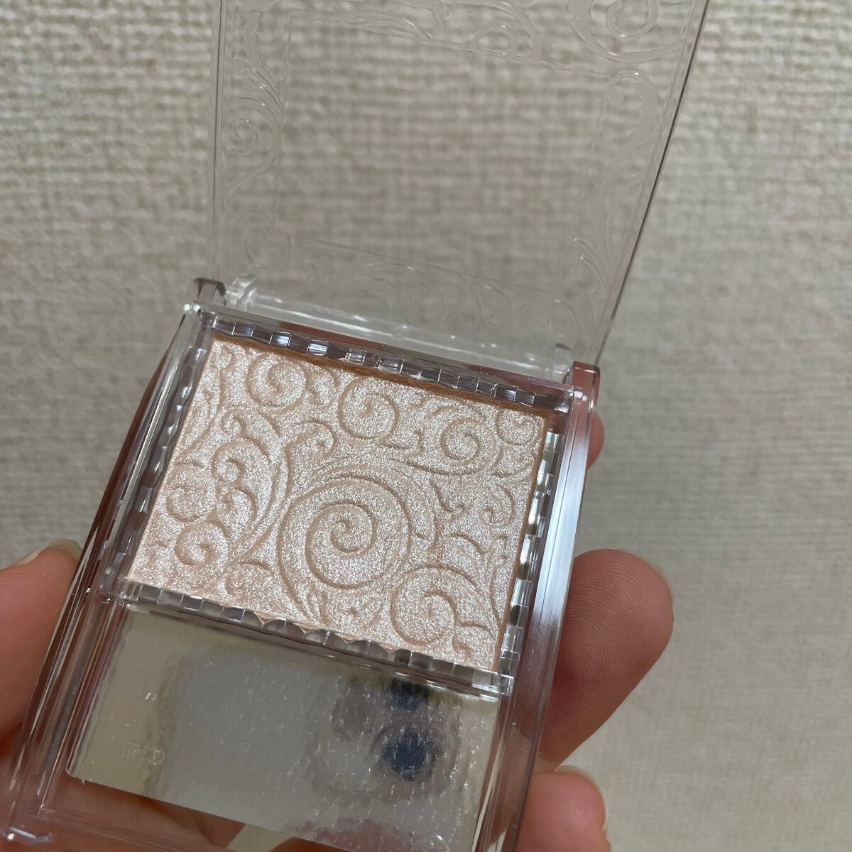 パールグロウハイライト/CEZANNE/パウダーハイライトを使ったクチコミ(2枚目)