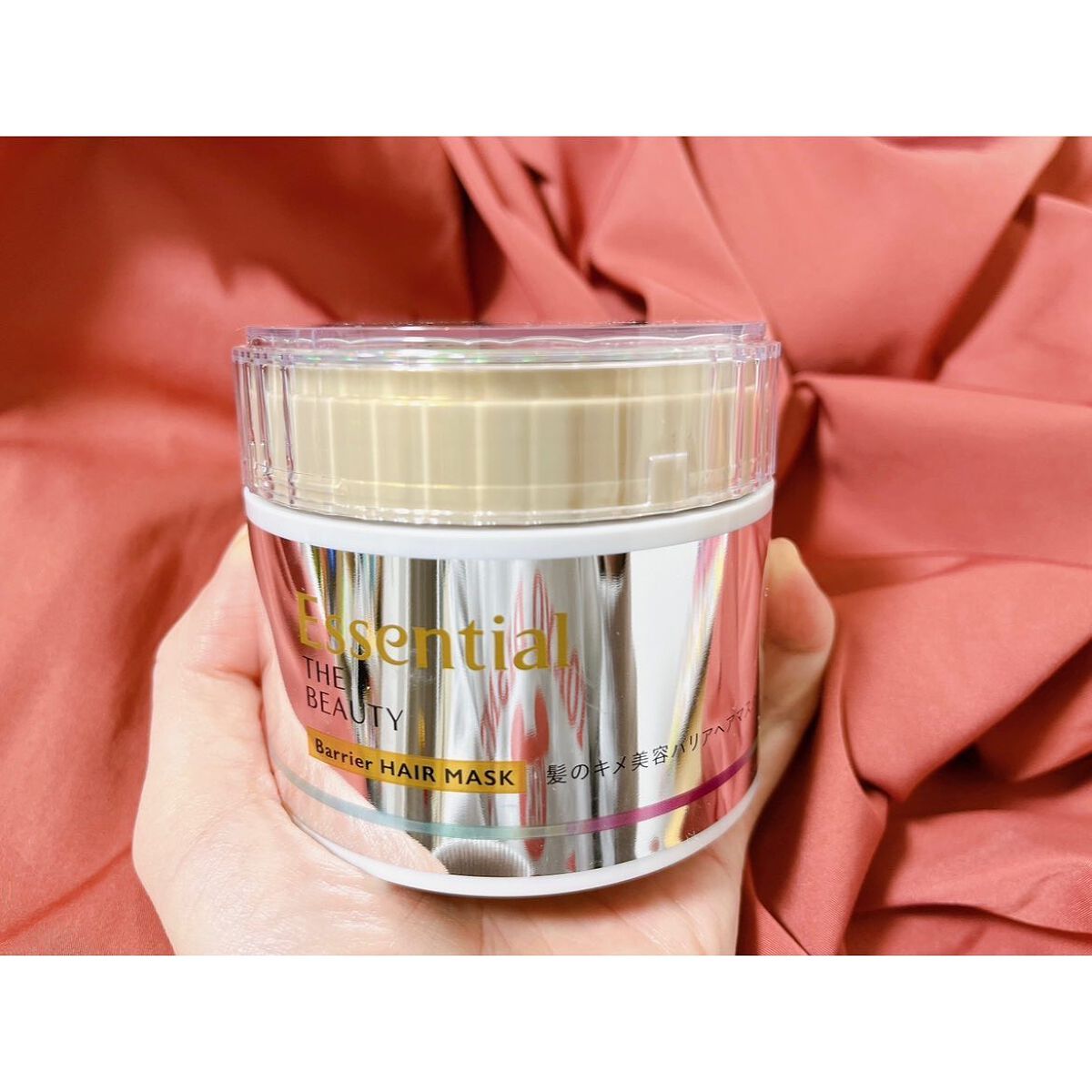 Essential THE BEAUTY 髪のキメ美容バリアヘアマスク/エッセンシャル/ヘアマスク・ヘアパックを使ったクチコミ（2枚目）