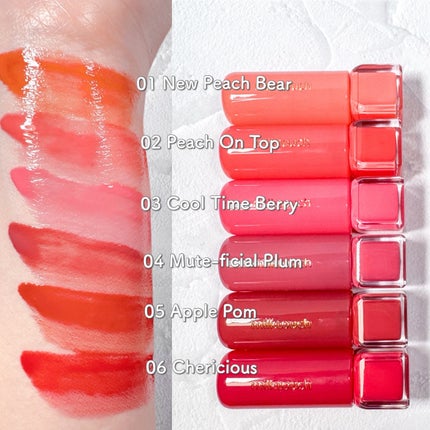 ジェリーフィットティンティッドグロウティント/Milk Touch/リップティントを使ったクチコミ(4枚目)