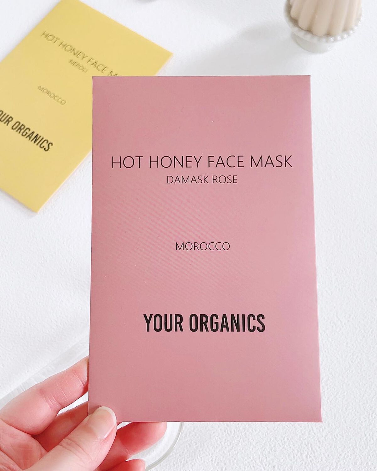 ホットハニーフェイスマスク(ネロリ)/YOUR ORGANICS/シートマスク・パックを使ったクチコミ(3枚目)