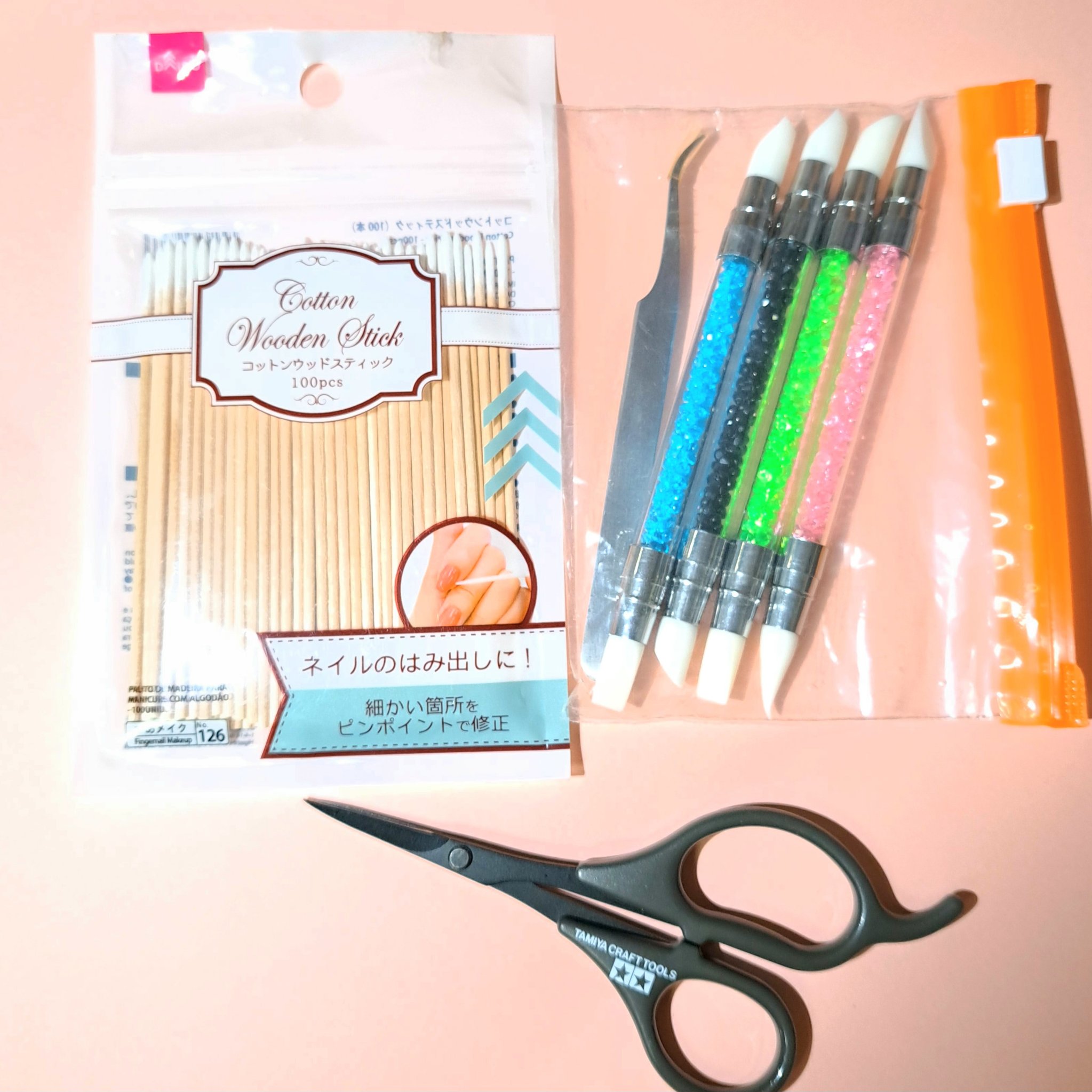 WINOMO ネイル筆 シリコン筆 ネイルアートブラシ 新型 画筆 ペイントブラシ 5本セット/WINOMO/ネイル用品を使ったクチコミ（1枚目）