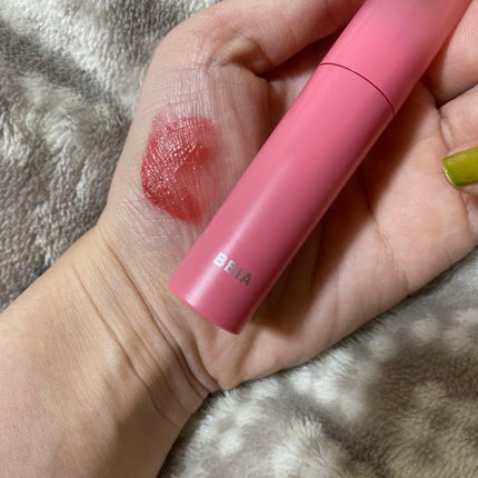 SHEER VELVET TINT #02 Play Peach/BBIA/口紅の画像