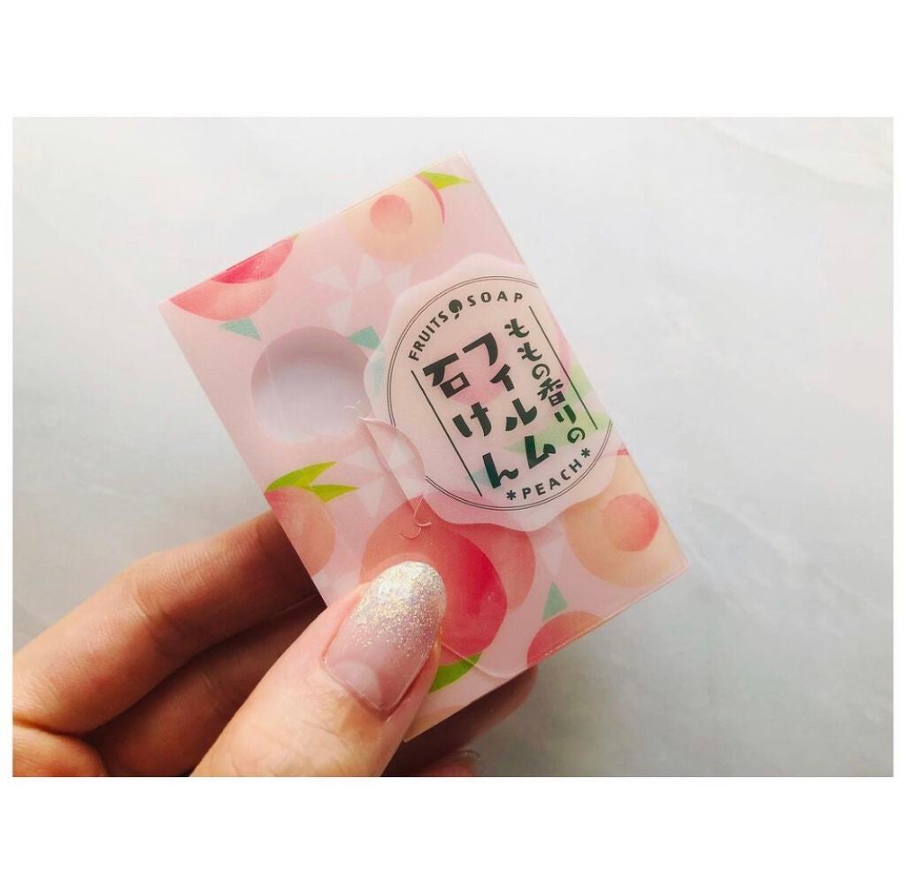 くだものフィルム石けん ももの香り/ツキオカフィルム製薬/その他を使ったクチコミ(1枚目)