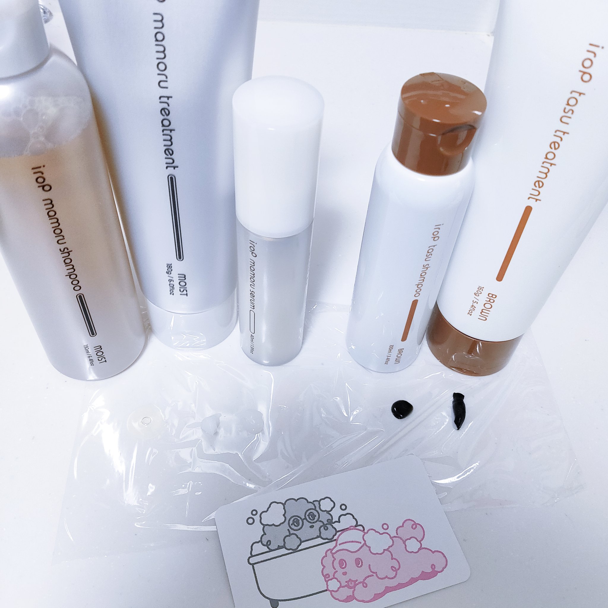 イロップ マモル シャンプー/トリートメント モイスト シャンプー190ml/irop/市販シャンプーを使ったクチコミ（3枚目）