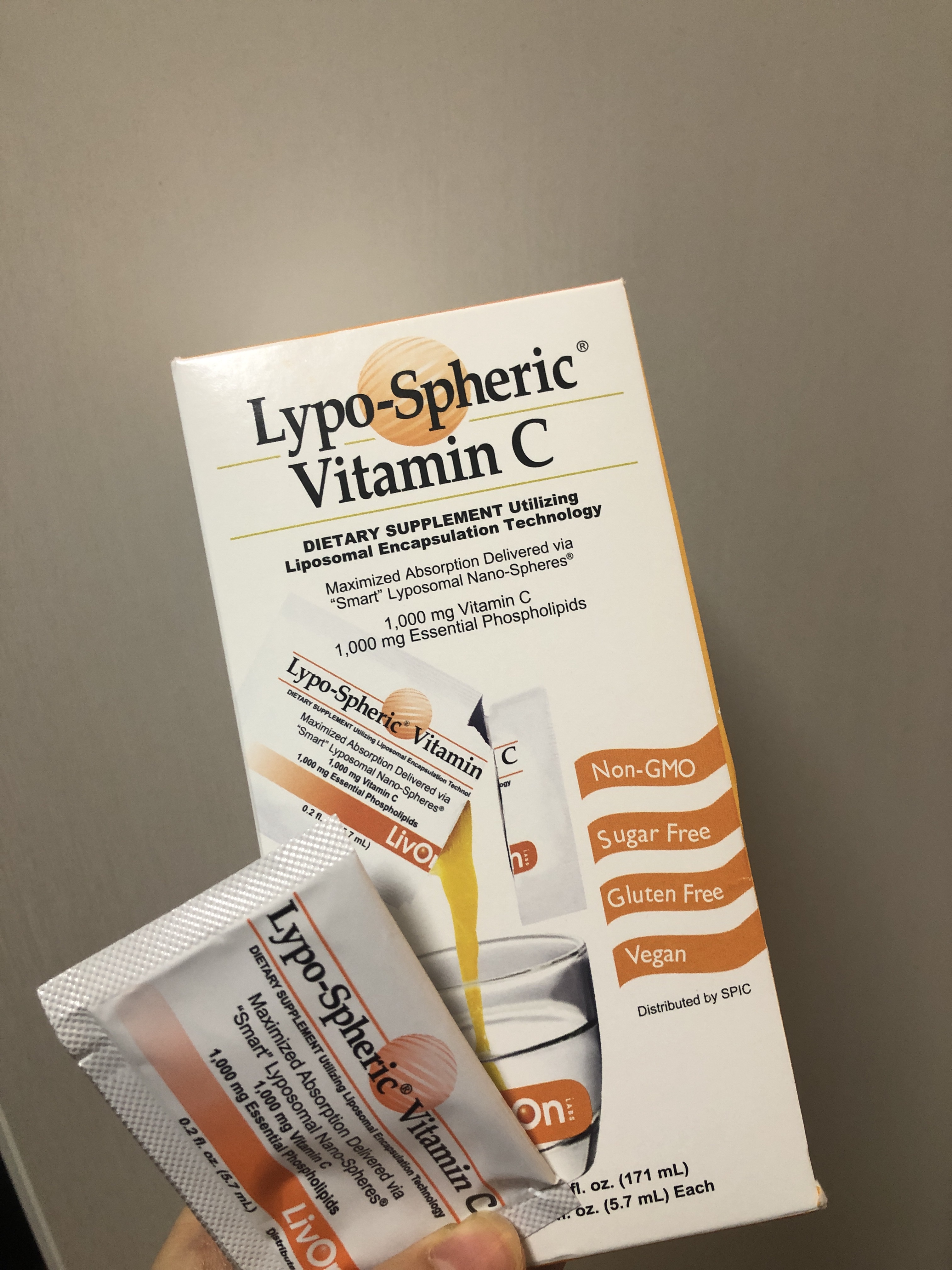 リポスフェリック ビタミンＣ（リポソーム ビタミンC）/Lypo-Spheric/美容サプリメントを使ったクチコミ（1枚目）