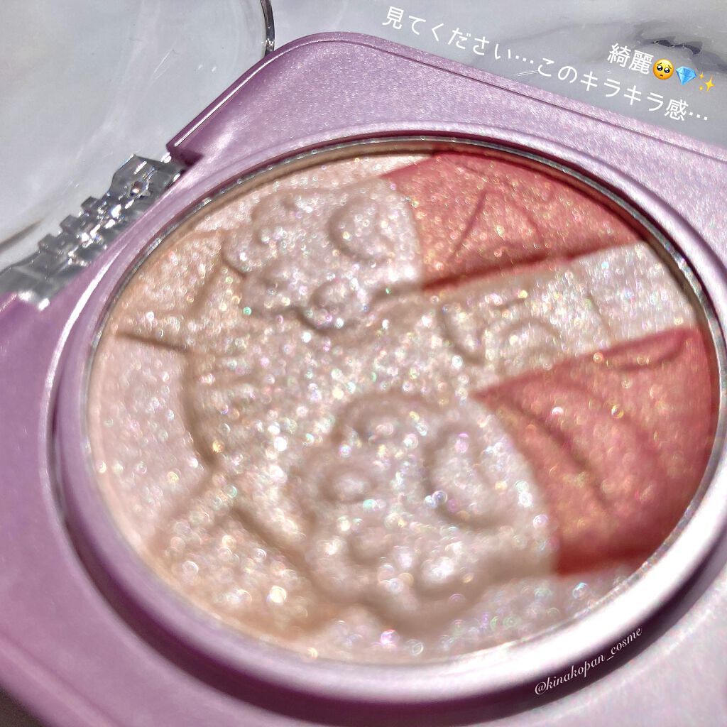 キャットハイライティングブラッシュ/ZEESEA/パウダーハイライトを使ったクチコミ（2枚目）