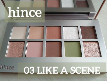 ニューデップスアイシャドウパレット/hince/アイシャドウパレットを使ったクチコミ(1枚目)