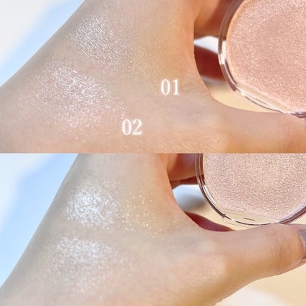 むにゅっとハイライター/キャンメイク/クリームハイライトを使ったクチコミ(4枚目)