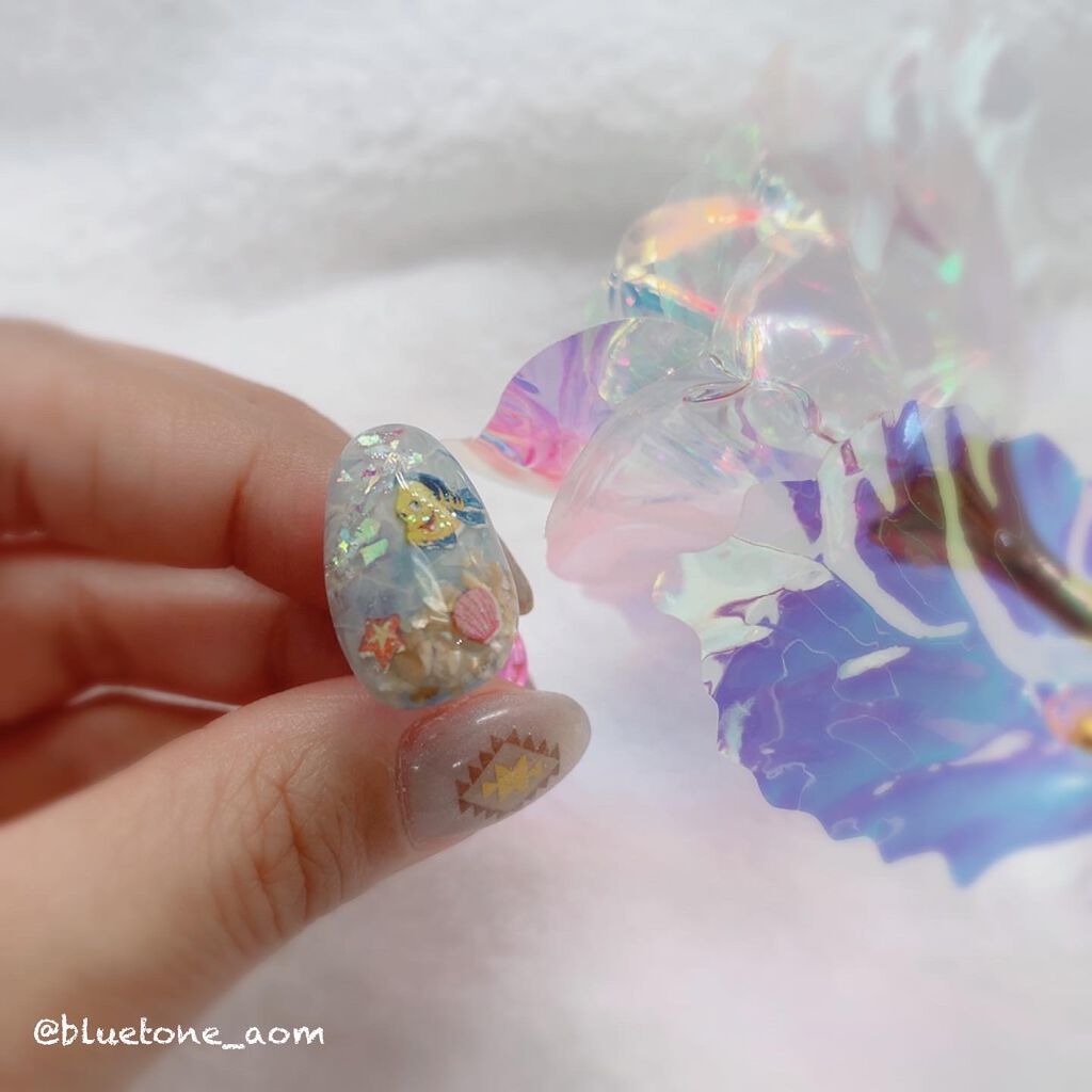 ジェルネイル(ライト対応)/セリア/ジェルネイルを使ったクチコミ(6枚目)