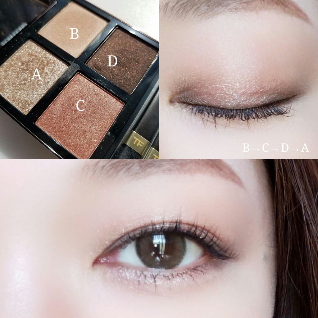 アイ カラー クォード/TOM FORD BEAUTY/アイシャドウパレットを使ったクチコミ（3枚目）