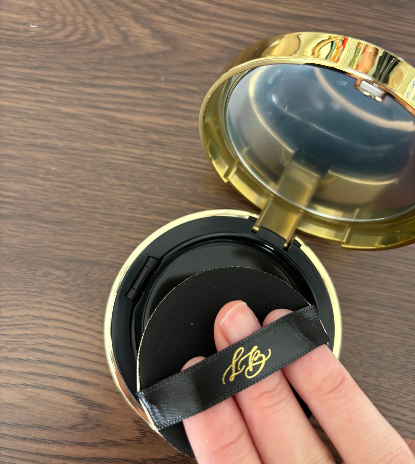 ミニパーフェクトフルカバレッジクッション/LILIBETH/クッションファンデーションを使ったクチコミ(5枚目)