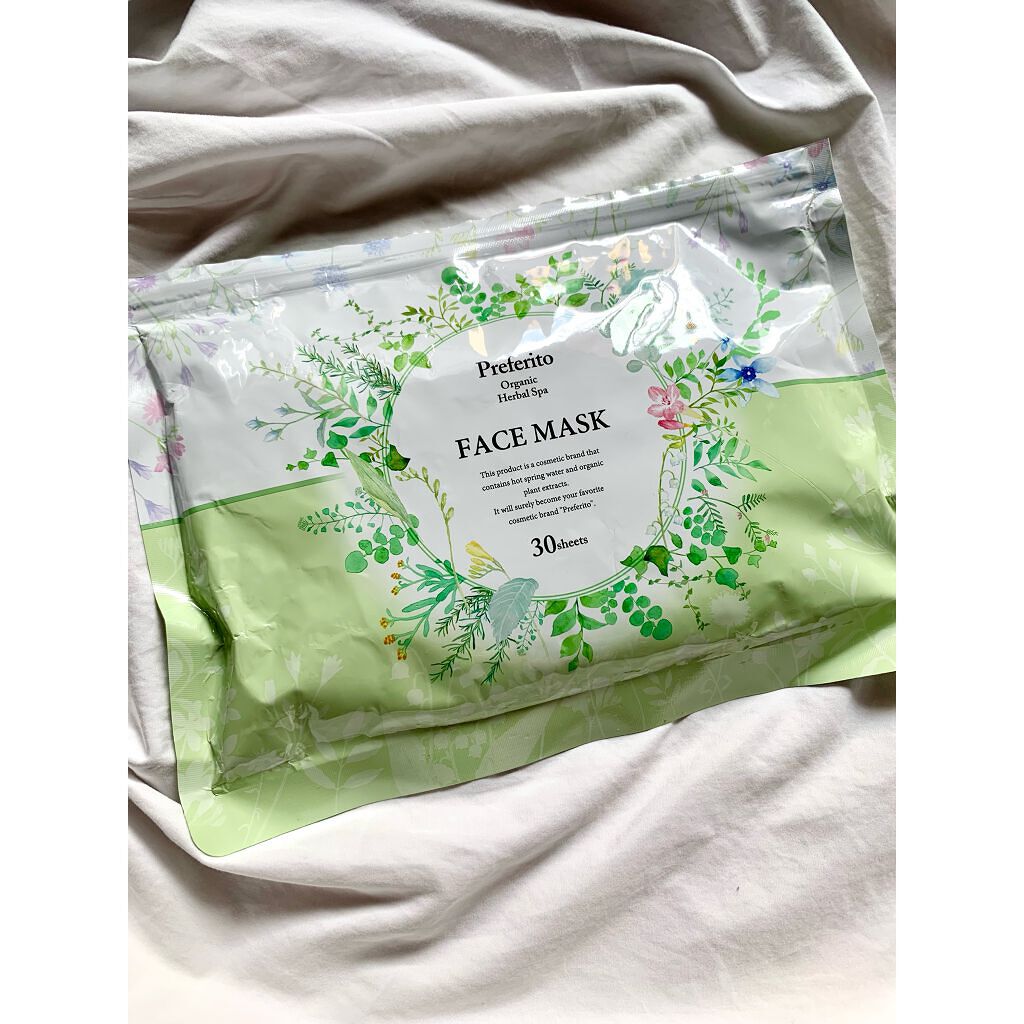 フェイスマスク/Preferito/シートマスク・パックを使ったクチコミ（1枚目）
