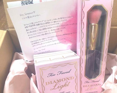 ダイヤモンドライト マルチユース ハイライター/Too Faced/パウダーハイライトを使ったクチコミ（2枚目）