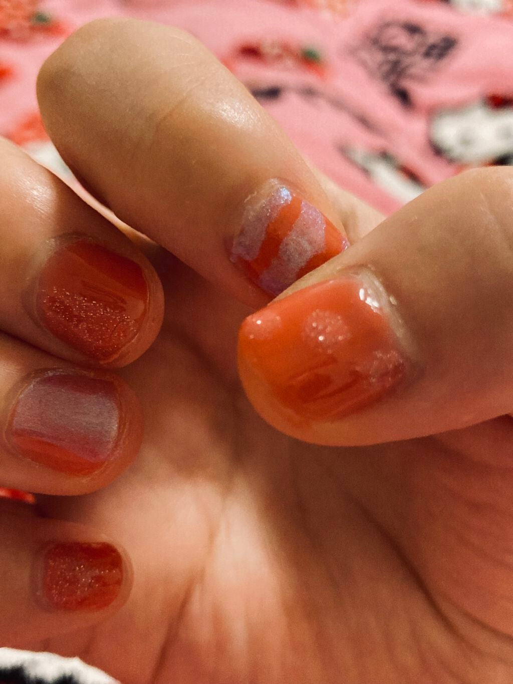 カラフルネイルズ/キャンメイク/マニキュアを使ったクチコミ(4枚目)