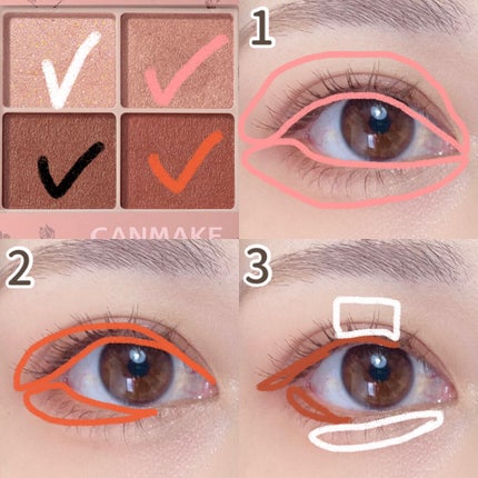 クリーミータッチライナー/キャンメイク/ジェルアイライナーを使ったクチコミ(5枚目)