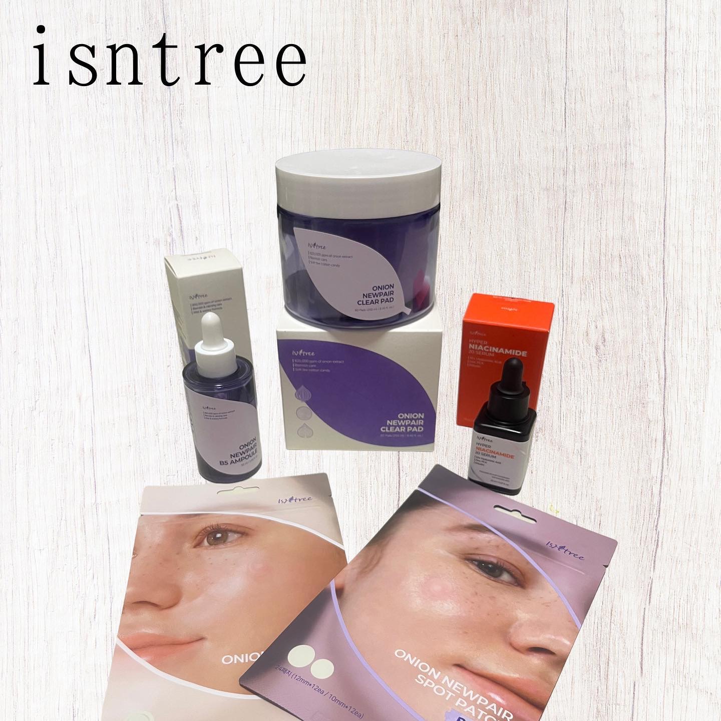 オニオンニューペア クリアパッド/Isntree/トナーパッドを使ったクチコミ（1枚目）