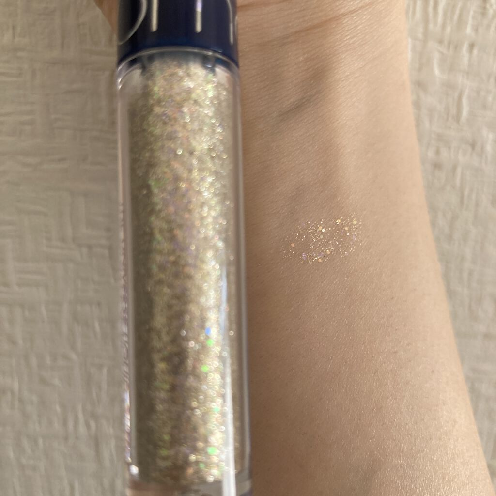 リキッド グリッター シャドウ/rom&nd/グリッターを使ったクチコミ（2枚目）