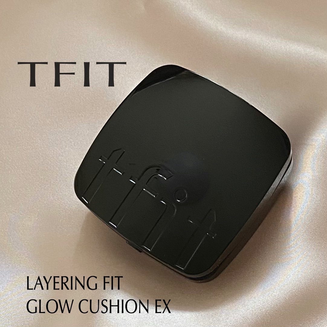 レイヤリングフィット グロークッションEX/TFIT/クッションファンデーションを使ったクチコミ（1枚目）