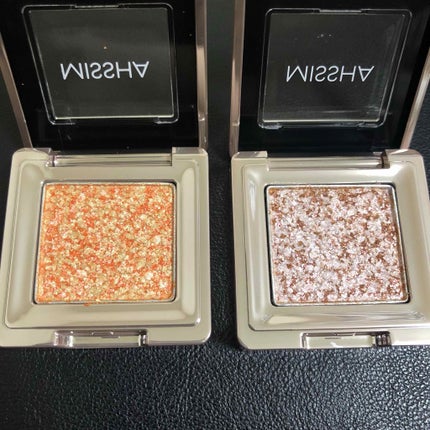 グリッタープリズム シャドウ/MISSHA/グリッターを使ったクチコミ(2枚目)