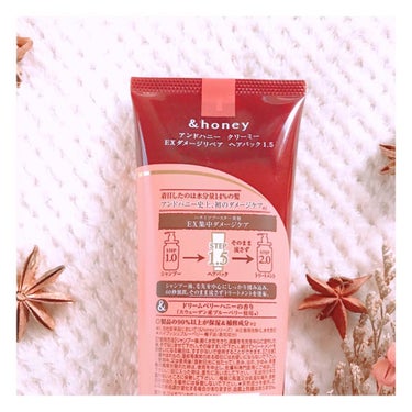 &honey  Creamy EXダメージリペアヘアパック1.5/&honey/洗い流すヘアトリートメントを使ったクチコミ（2枚目）