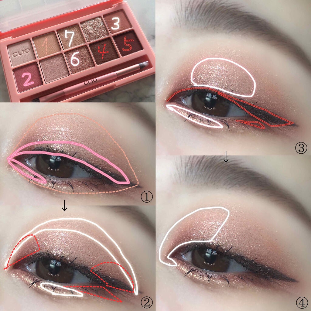 プロ アイ パレット/CLIO/アイシャドウパレットを使ったクチコミ(4枚目)