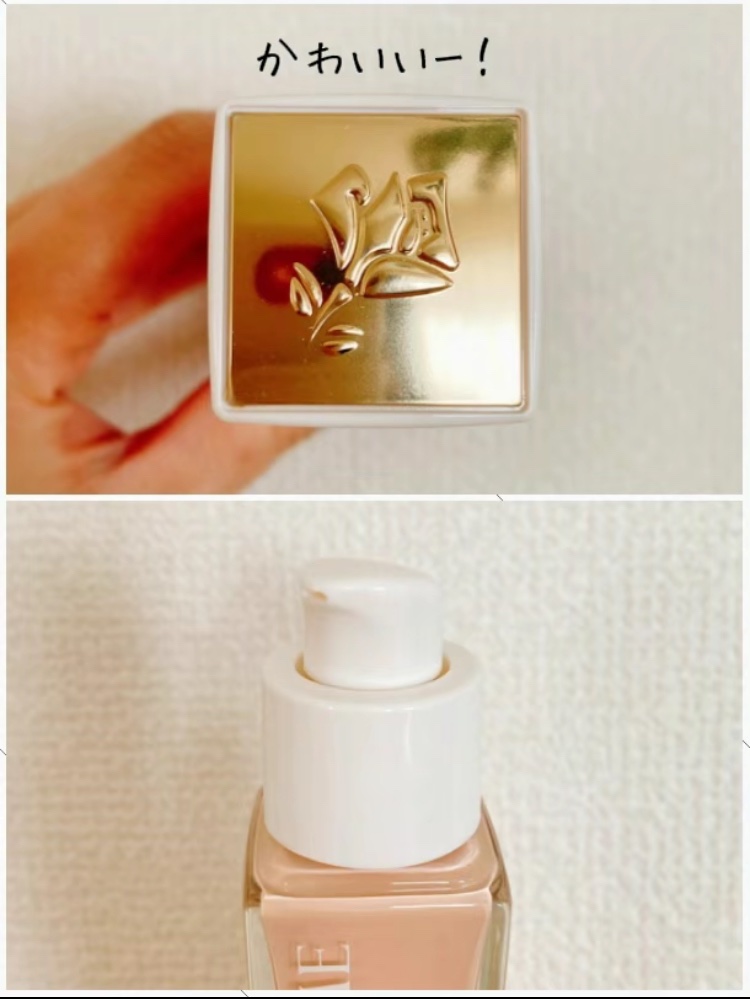 タンイドル ウルトラ ウェア ケア アンド グロウ/LANCOME/リキッドファンデーションを使ったクチコミ（2枚目）