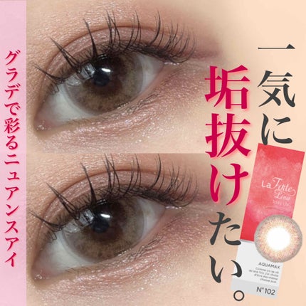 LaFORTE Lena 1day UV/LaFORTE/ワンデー(1DAY)カラコンを使ったクチコミ(1枚目)