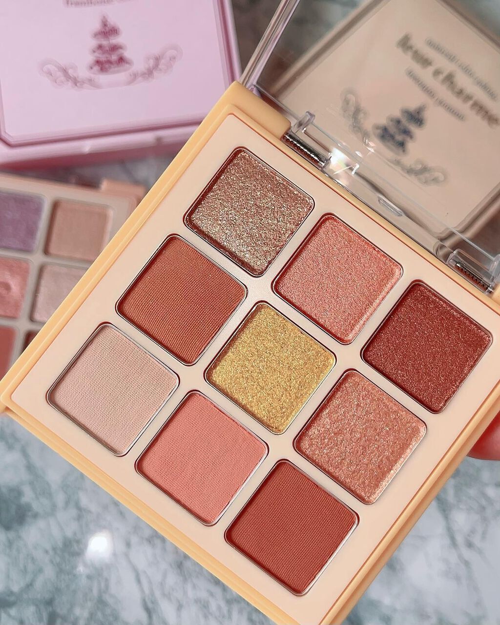 マテリアルカラーパレット/leur charme/アイシャドウパレットを使ったクチコミ(7枚目)