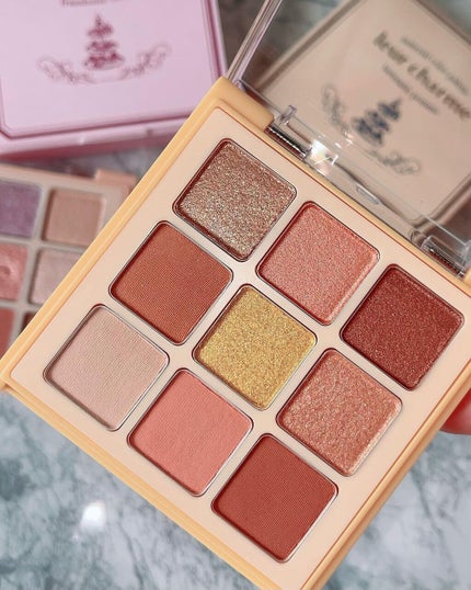 マテリアルカラーパレット/leur charme/アイシャドウパレットを使ったクチコミ(7枚目)