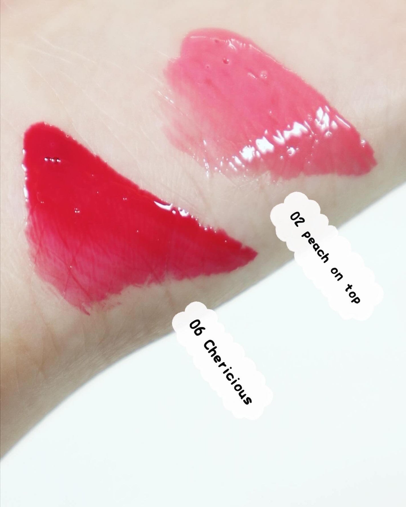 ジェリーフィットティンティッドグロウティント/Milk Touch/リップティントを使ったクチコミ(2枚目)