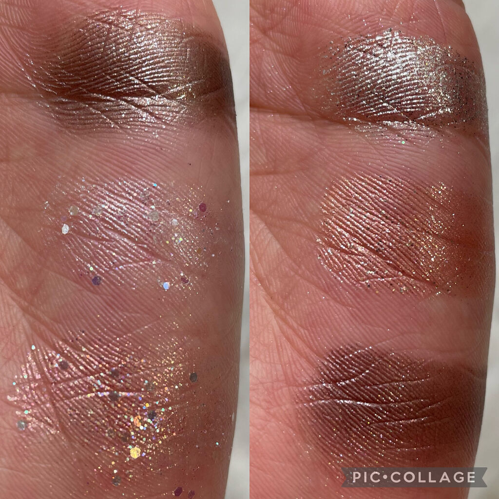 オーマイグリッターポップ/ABOUT TONE/アイシャドウパレットを使ったクチコミ（3枚目）